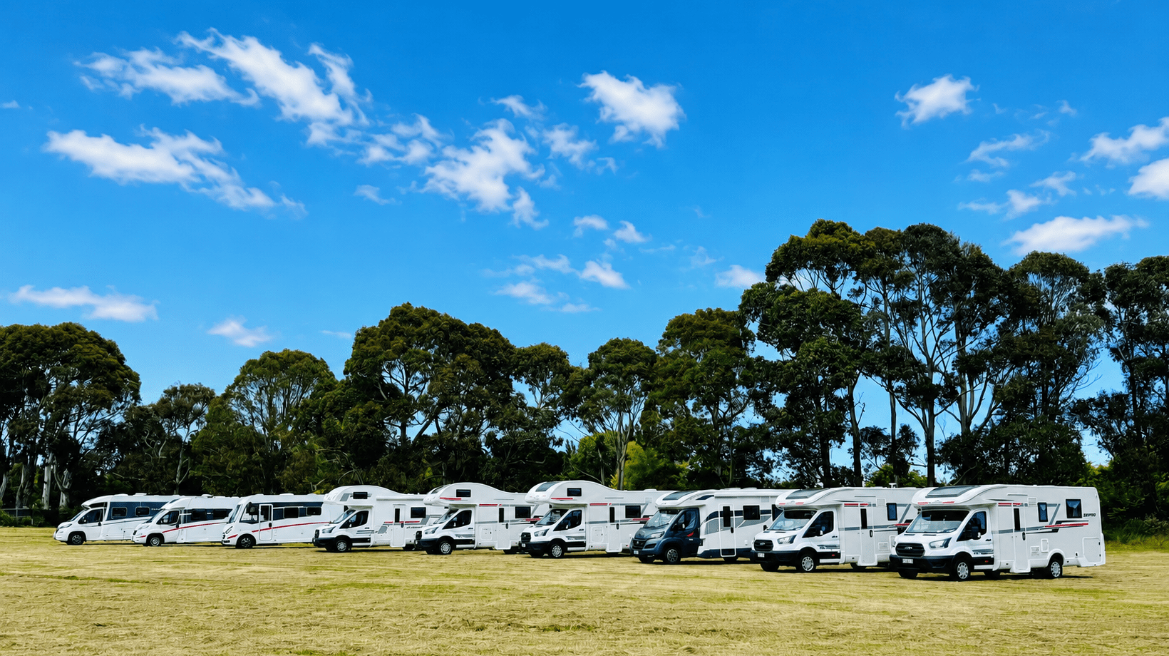 SpringLight motorhomes ready for hire from Christchurch with airport pickup available