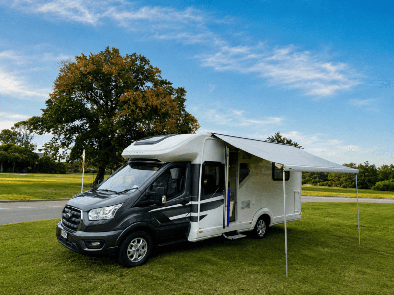 Felix 4 berth island bed motorhome exterior