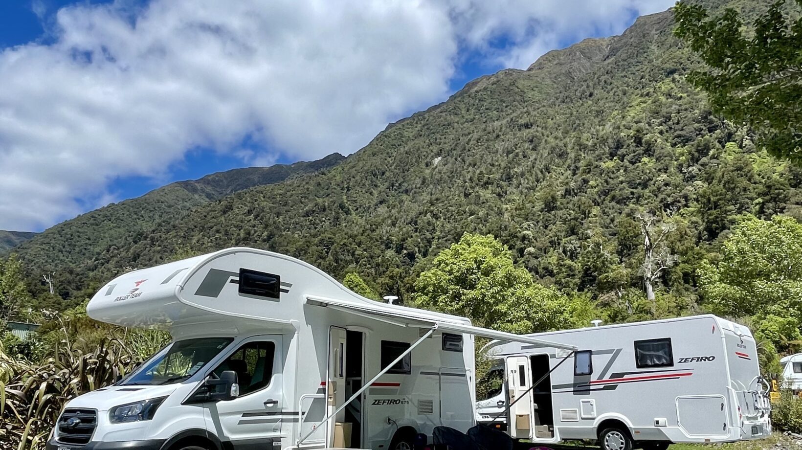 SpringLight motorhomes set up for long term motorhome hire in New Zealand