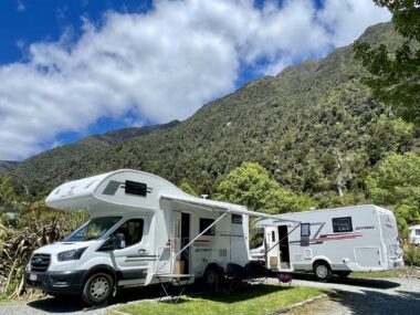 SpringLight motorhomes set up for long term motorhome hire in New Zealand